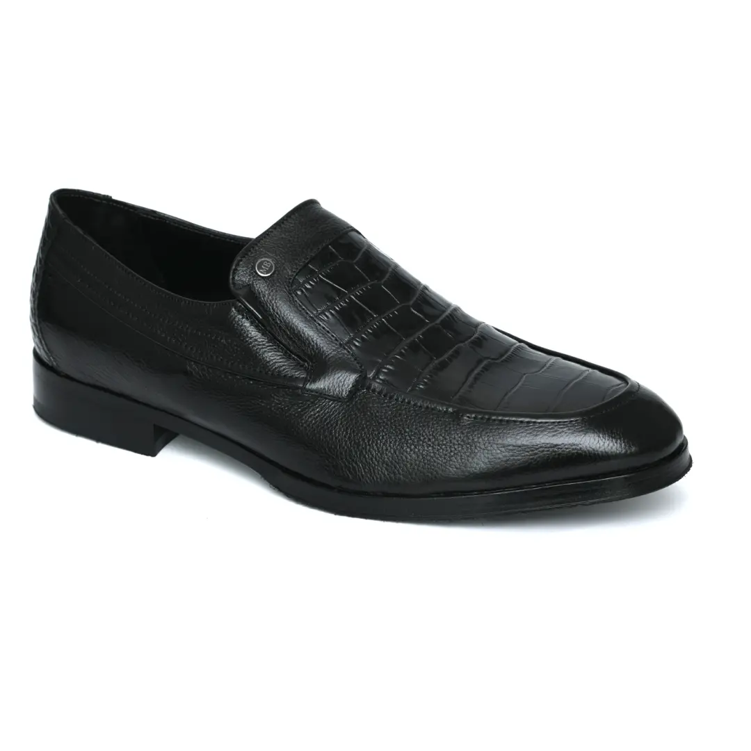 Genuine Calfskin Leather Men Shoes