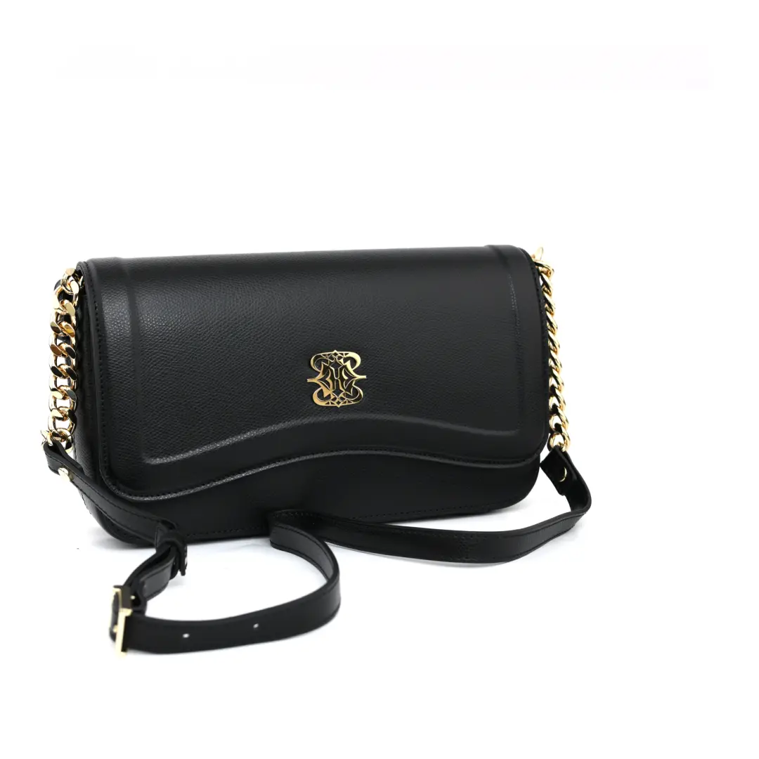 Saffiano Leather Shoulder Bag