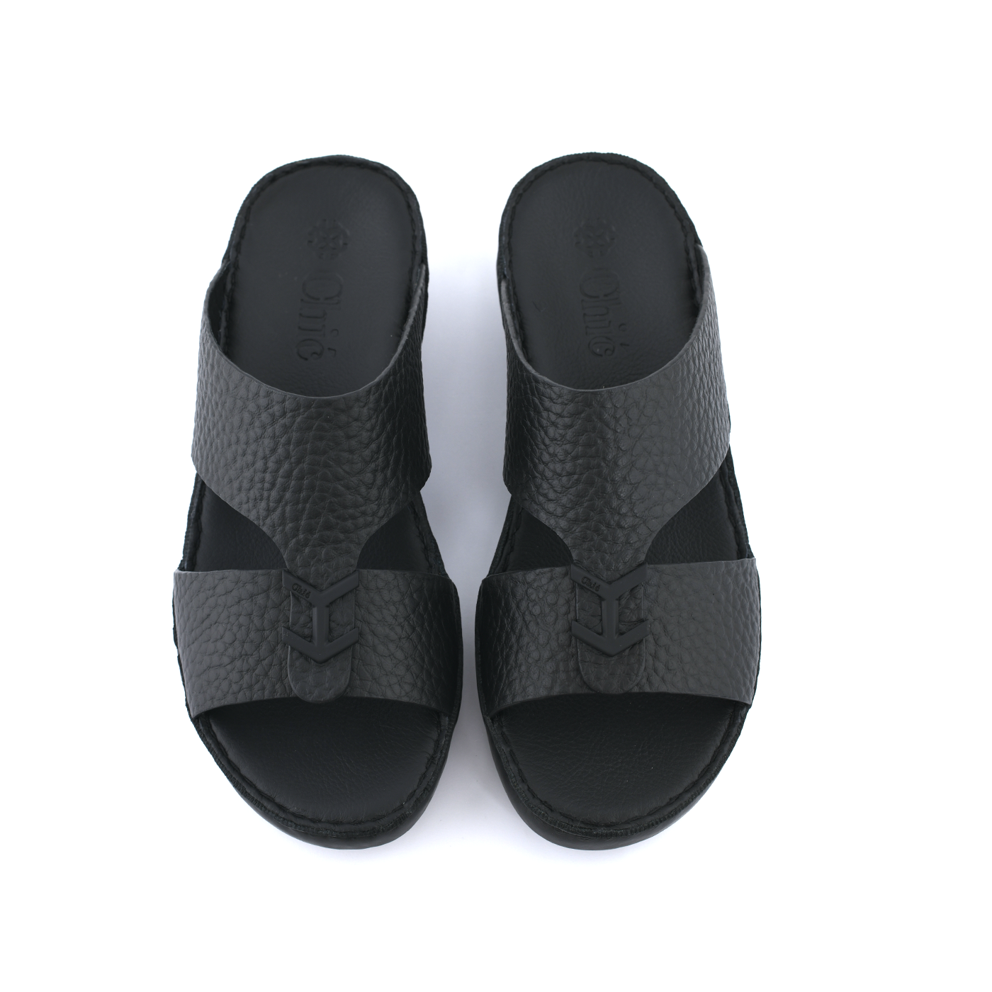 Premium Leather Men’s Arabic Slippers
