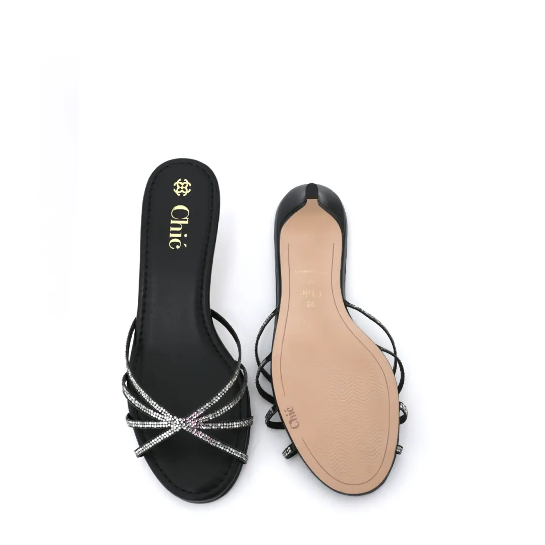 Classic Kitten Heel Slippers