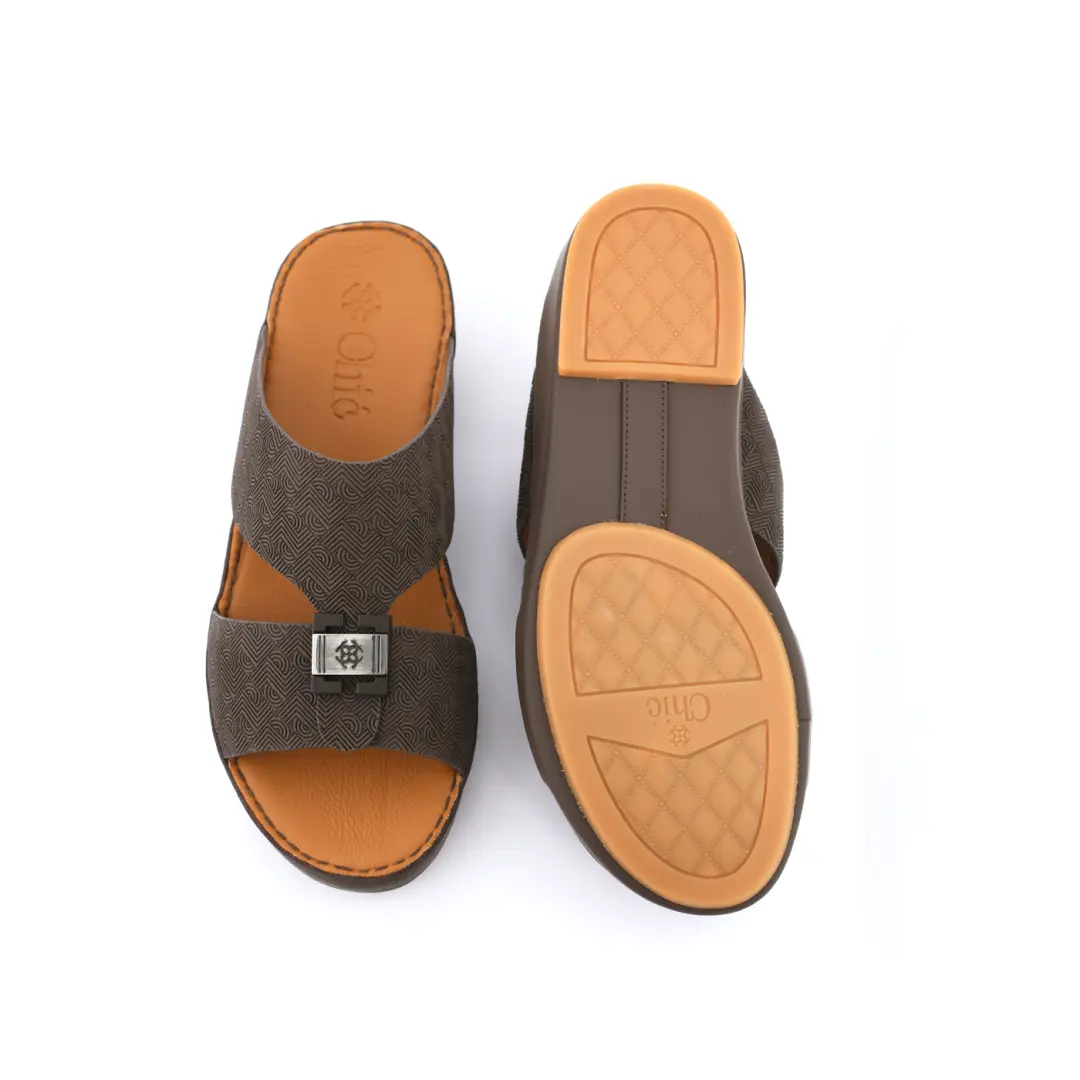 Genuine calf leather Arabic Slippers