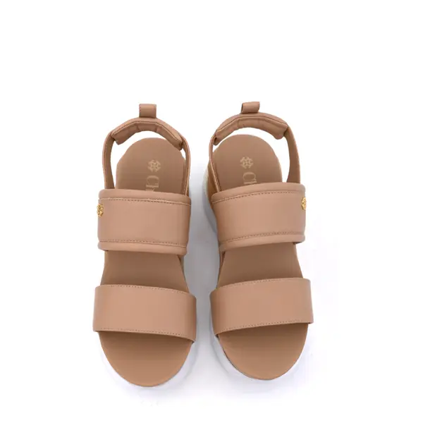 Chic Women Soft Nappa Leather Sandals