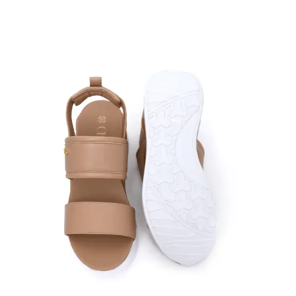 Chic Women Soft Nappa Leather Sandals