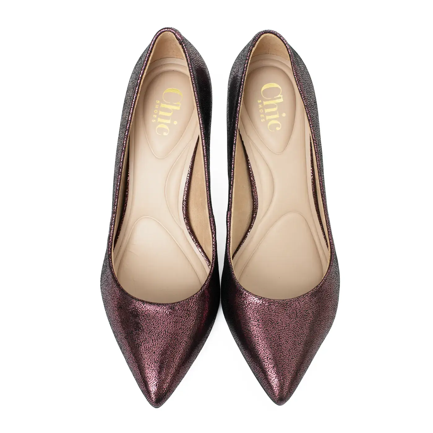 Women's patent leather pumps