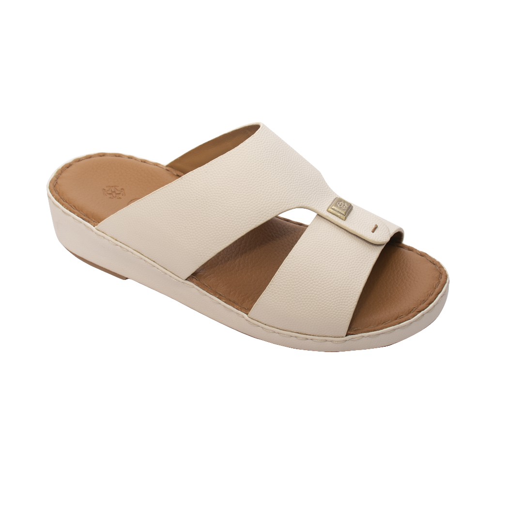 Kids Genuine Calf Leather slippers In Textured Finish