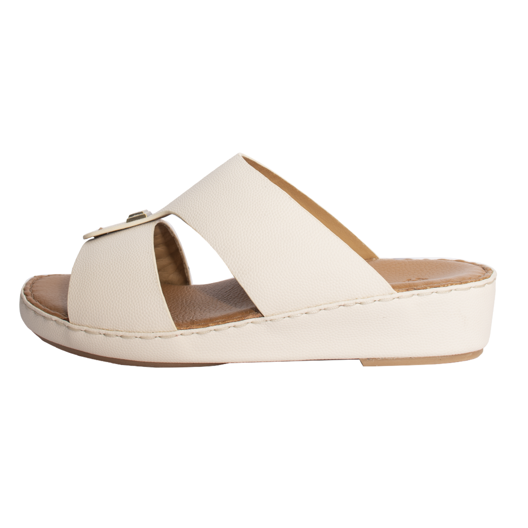 Kids Genuine Calf Leather slippers In Textured Finish