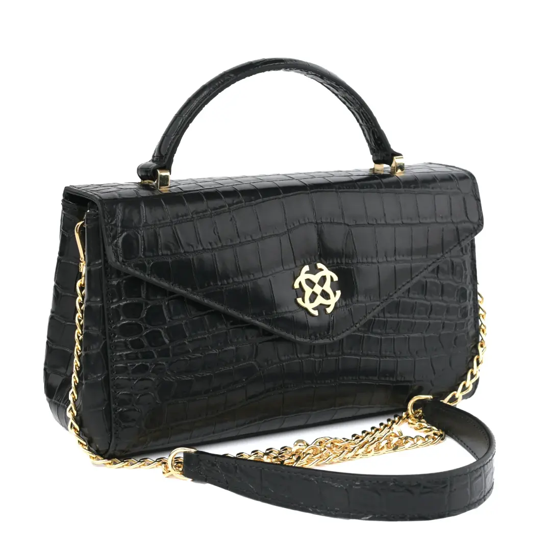 Chic Croco Leather Handbags