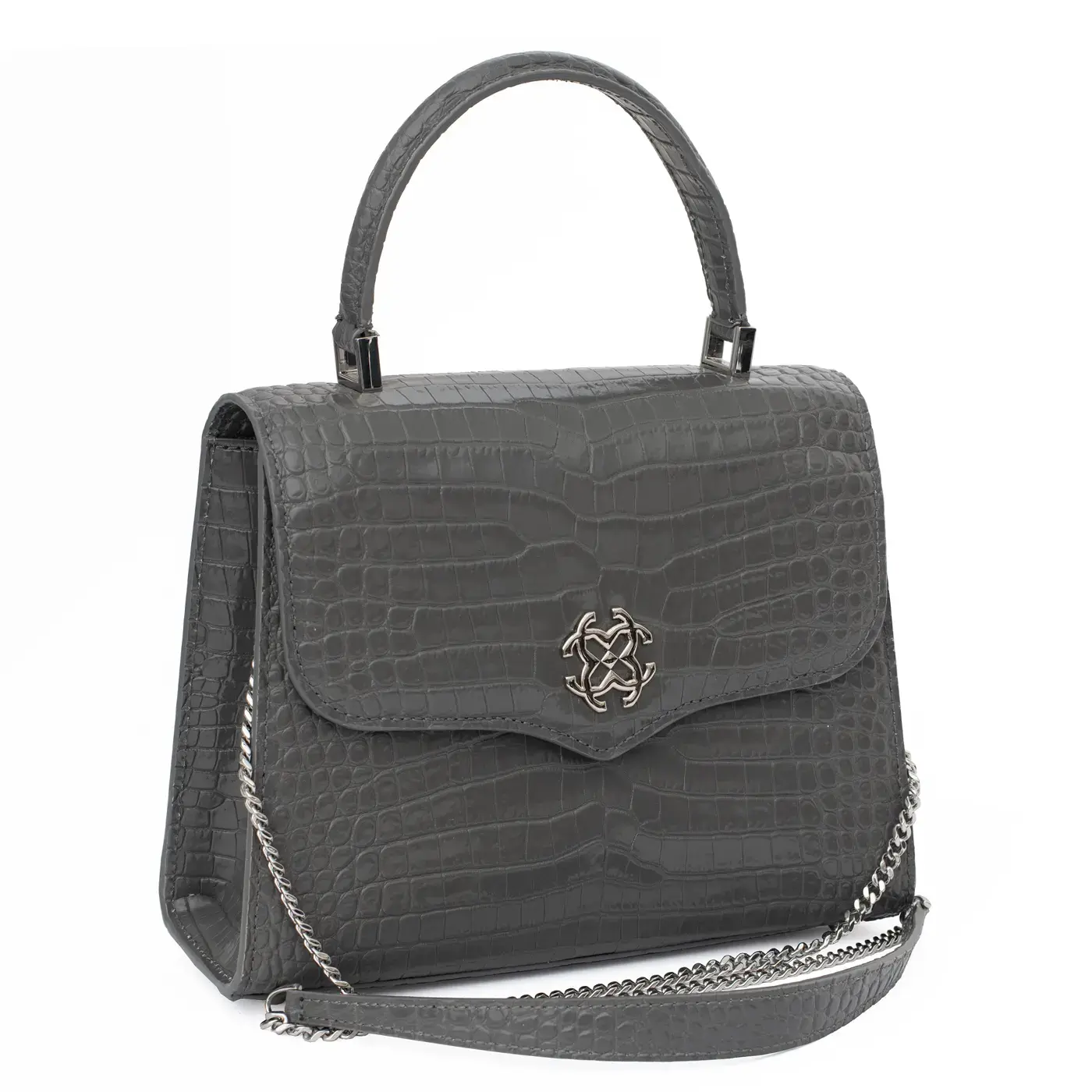 Croco Leather Handbags