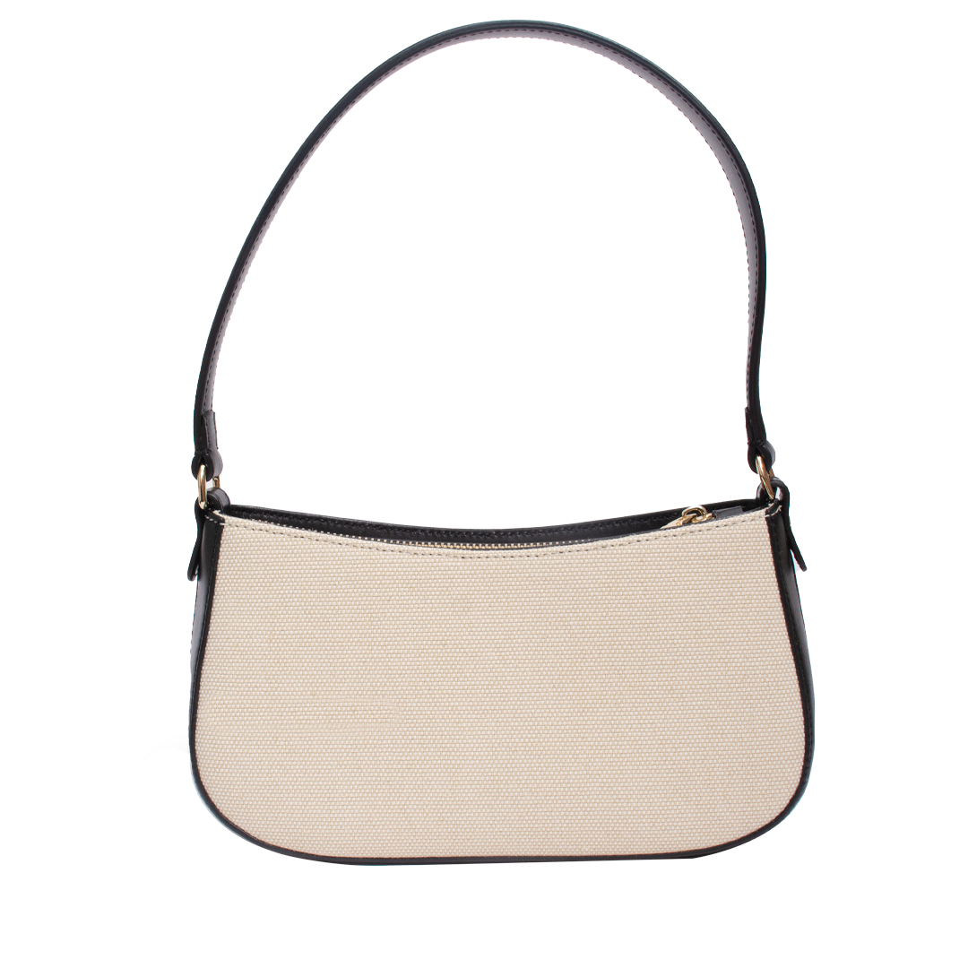 Premium Fabric Nappa Leather Shoulder Bag – FABIANA Collection