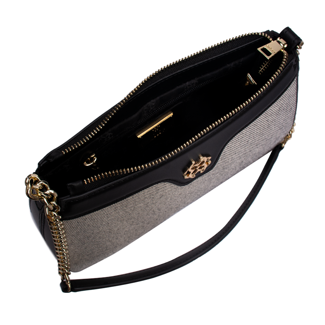 Premium Fabric Nappa Leather Shoulder Bag for Women