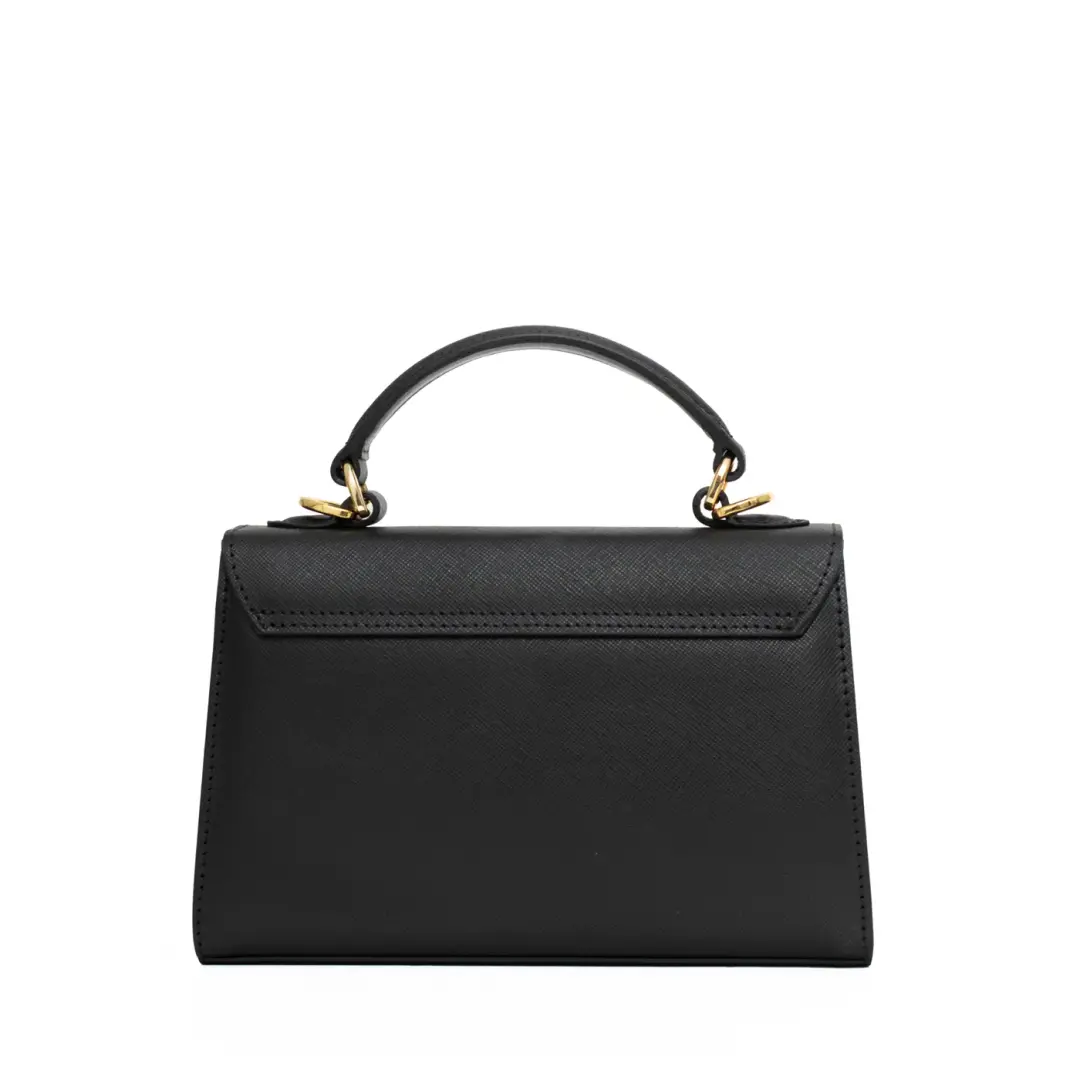 Multi-Use Chic Saffiano Leather Bag