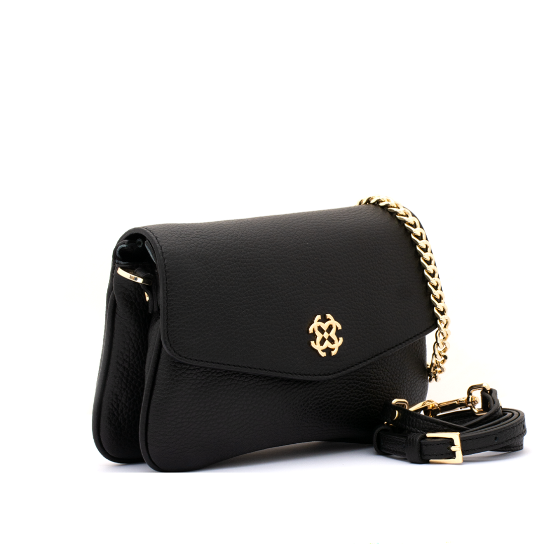 Premium Grain Leather Flap Bag for Women