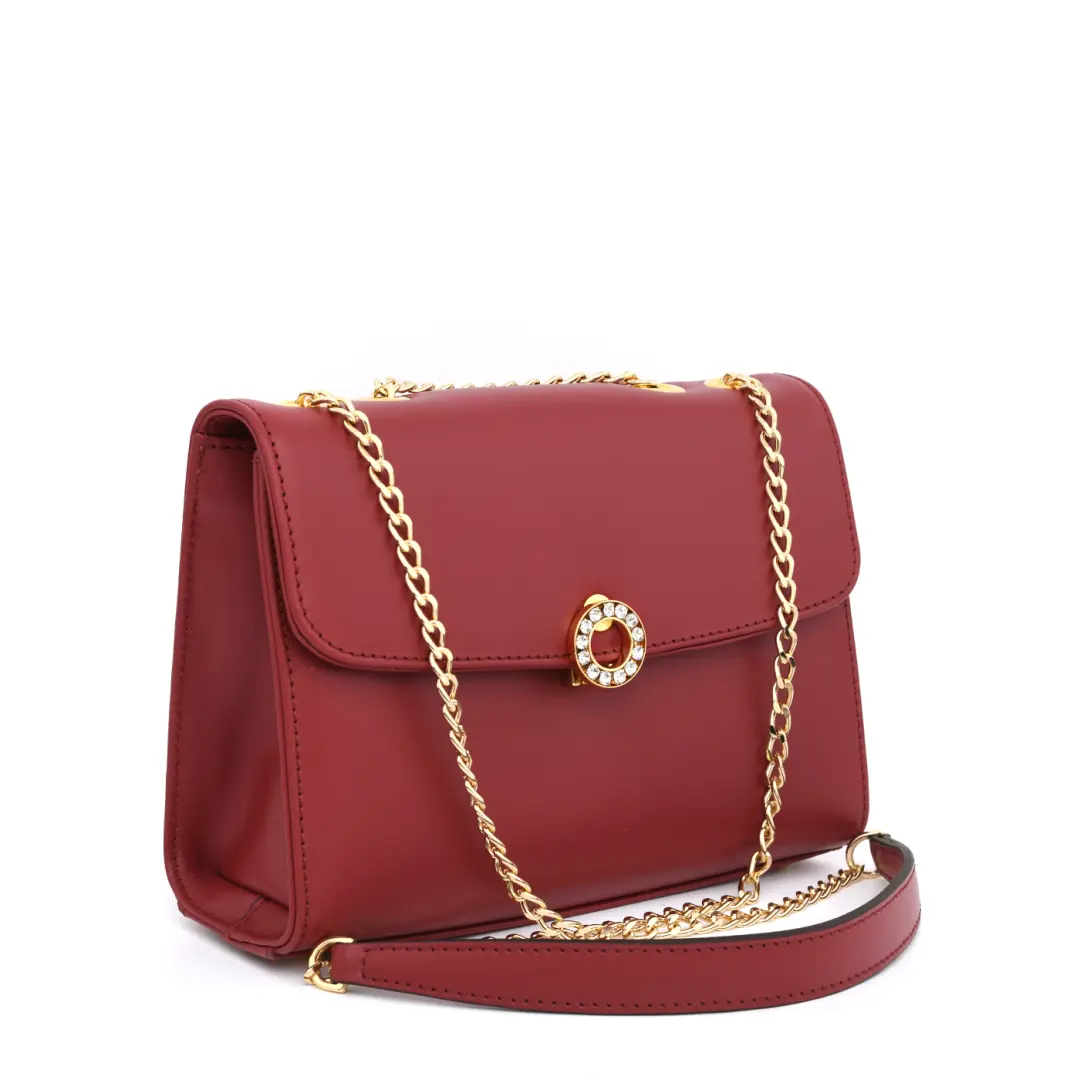 Nappa Leather Ladies Handbag by Chic