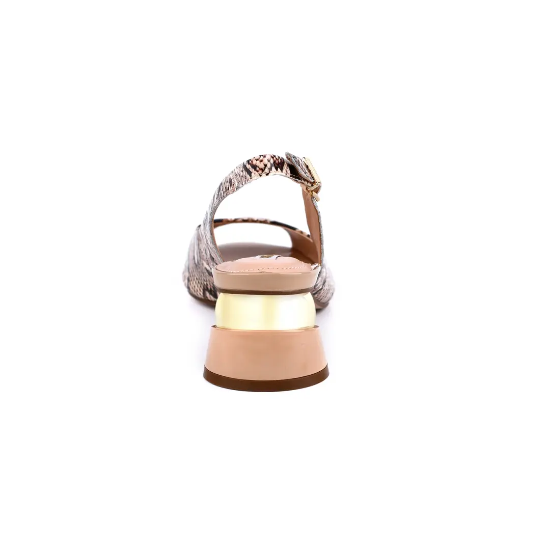 Peep toe Sandals For Ladies in Round Heel