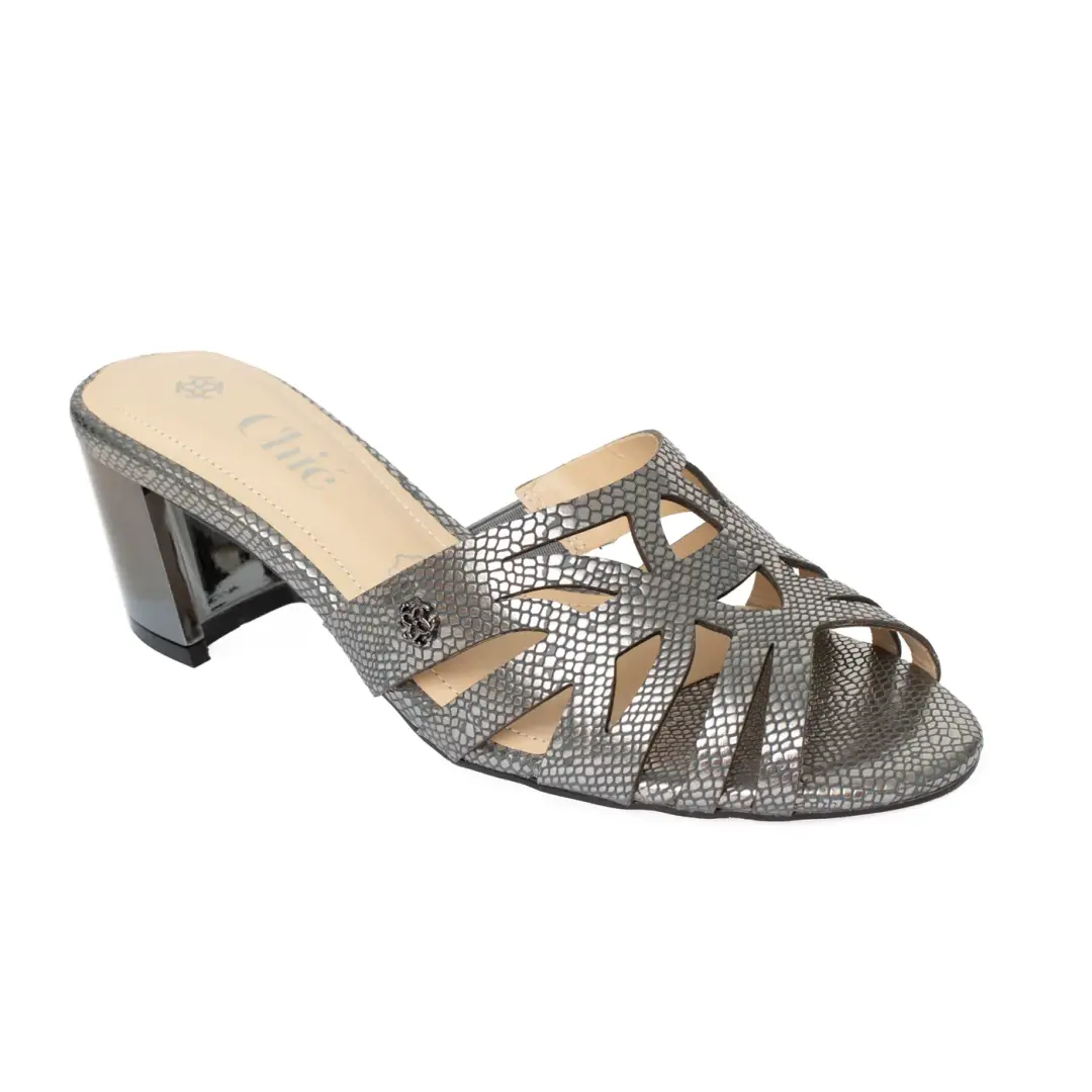 Elegant Block Heel Slipper for Ladies
