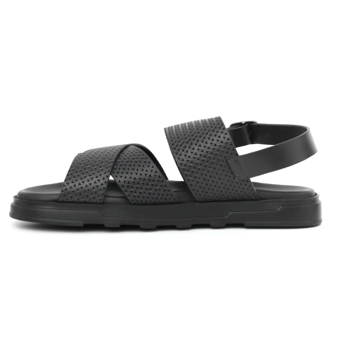 Chic Men's Flat Leather Sandals