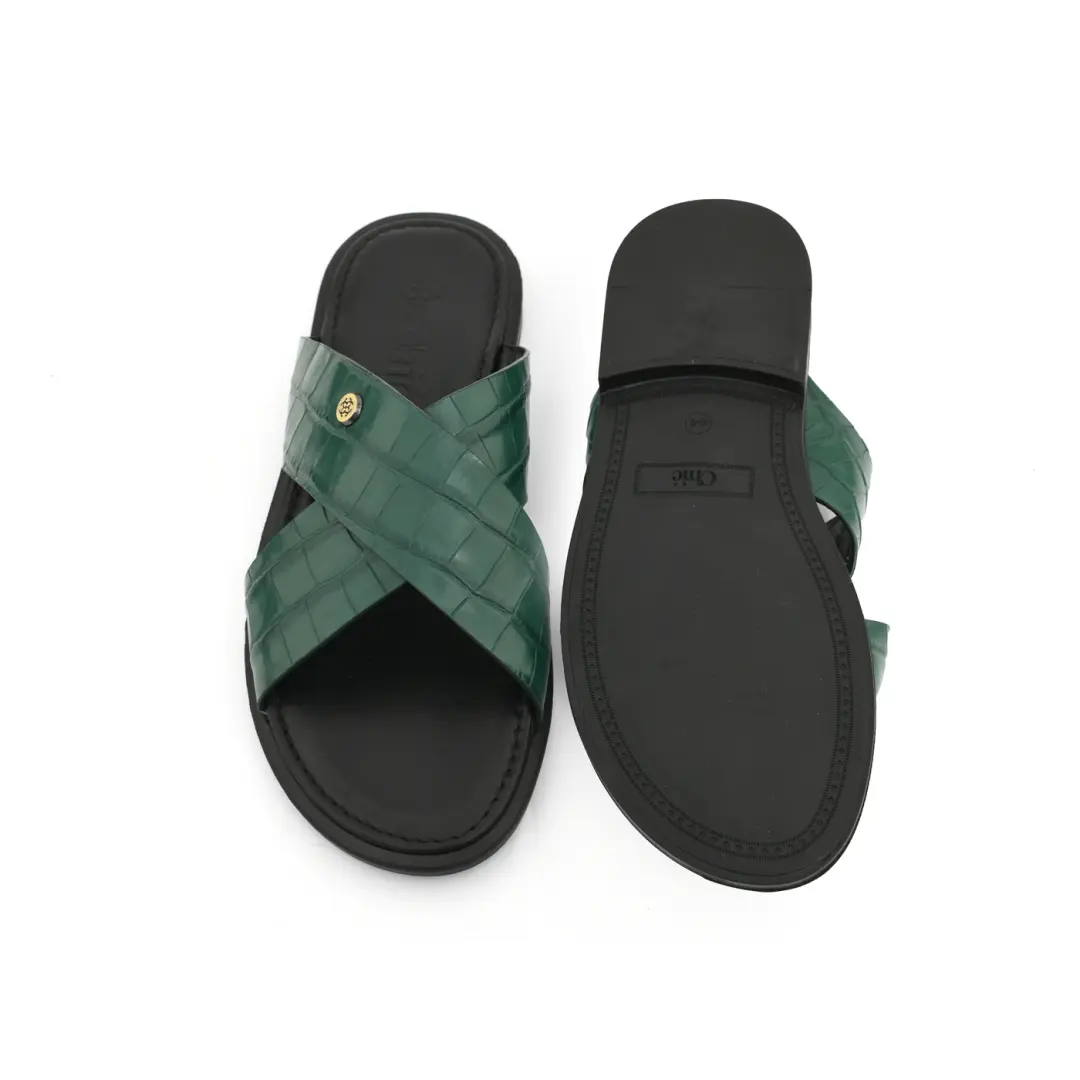 CHIC Men Arabic Slipper Flat  Style