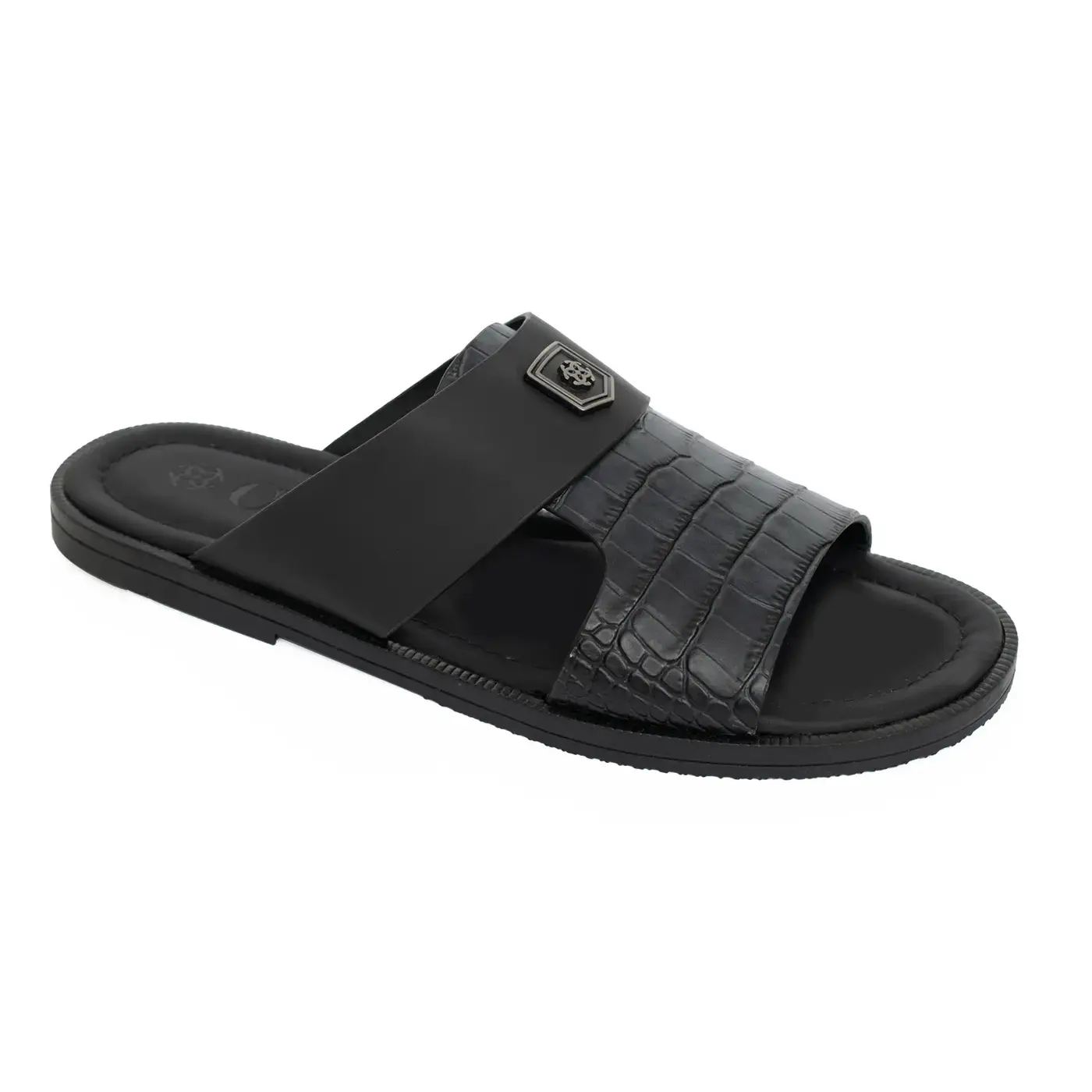 Chic Men's Lightweight Leather Slippers