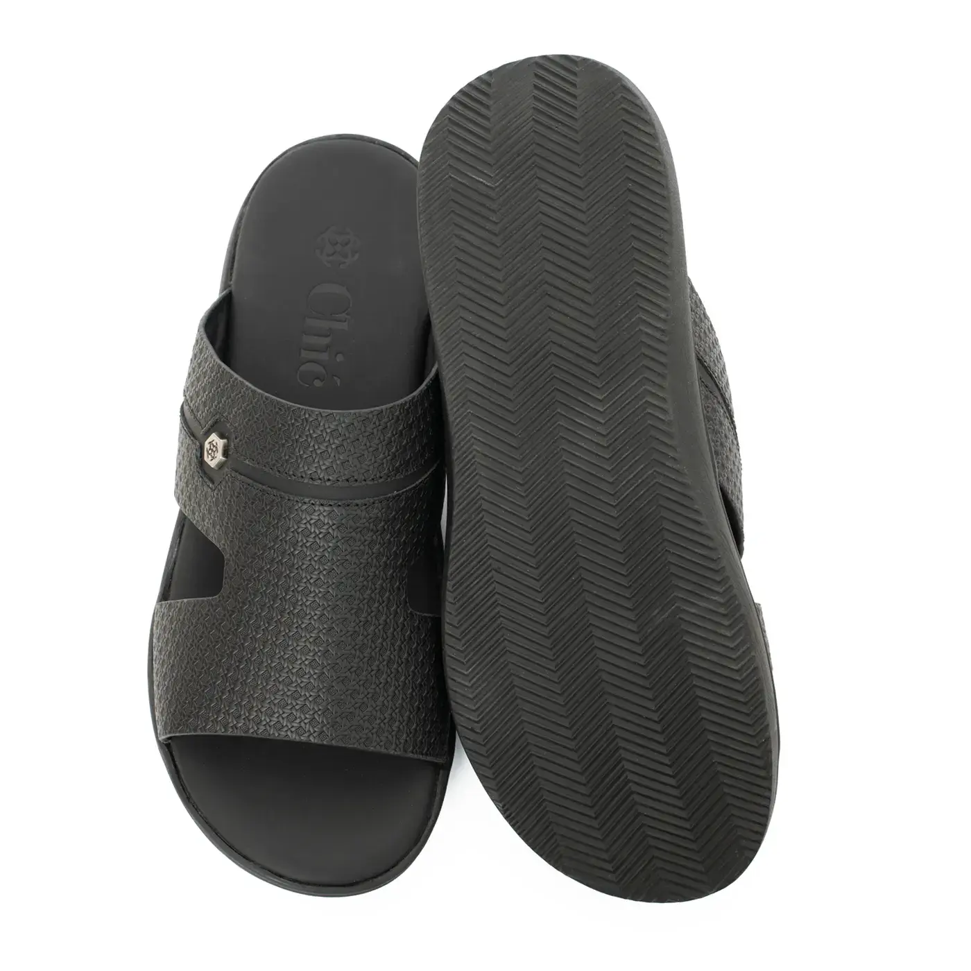 Chic Lightweight Leather Slippers for Men