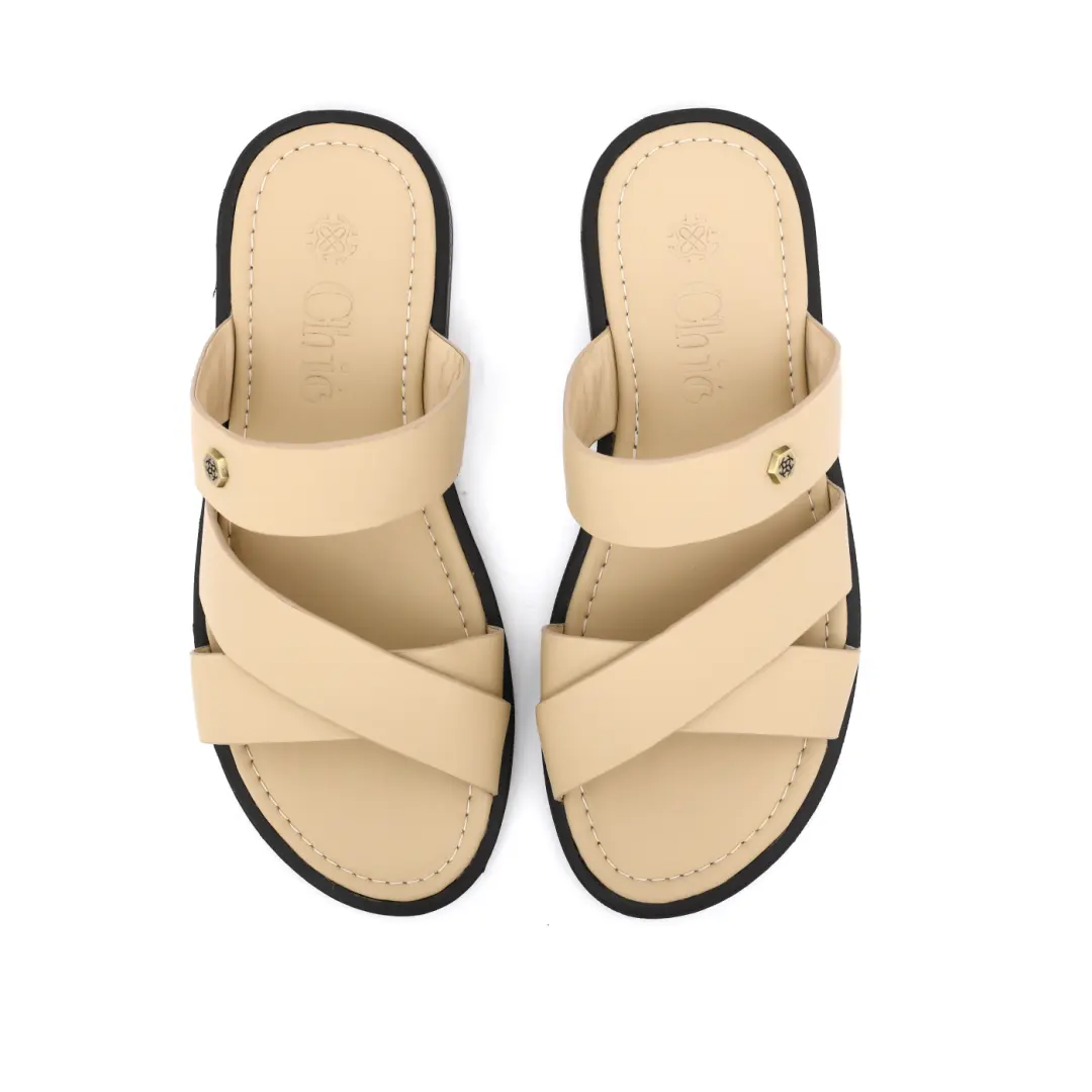 Modern Flat Slippers by Chic