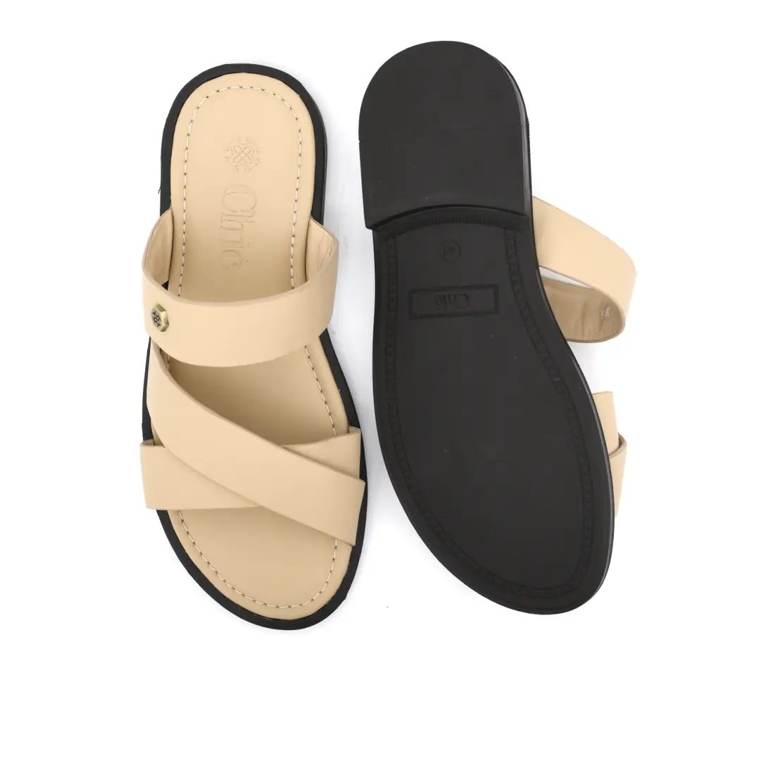 Modern Flat Slippers by Chic