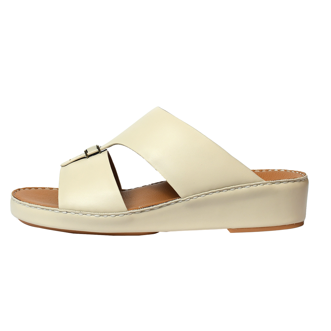 Premium Nappa Leather Arabic Slippers for Men