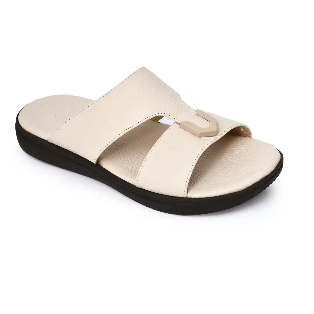 Chic Modern Style Leather Sandal