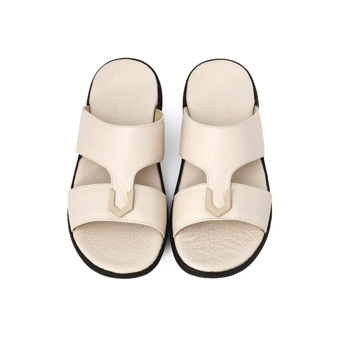 Chic Modern Style Leather Sandal