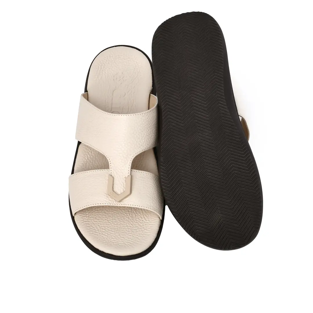 Chic Modern Style Leather Sandal