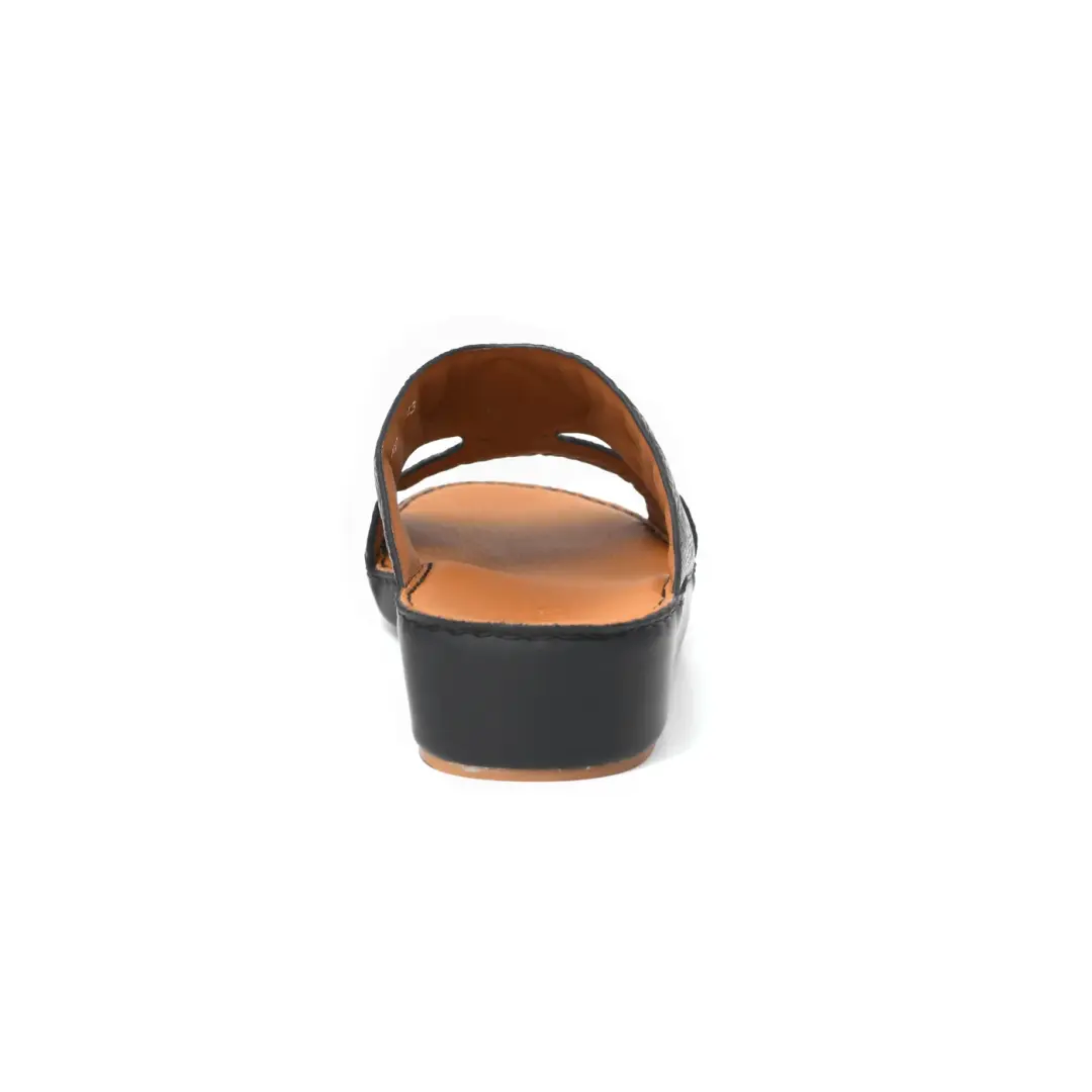 Chic Men Arabic Sandal With Crown Style Signature