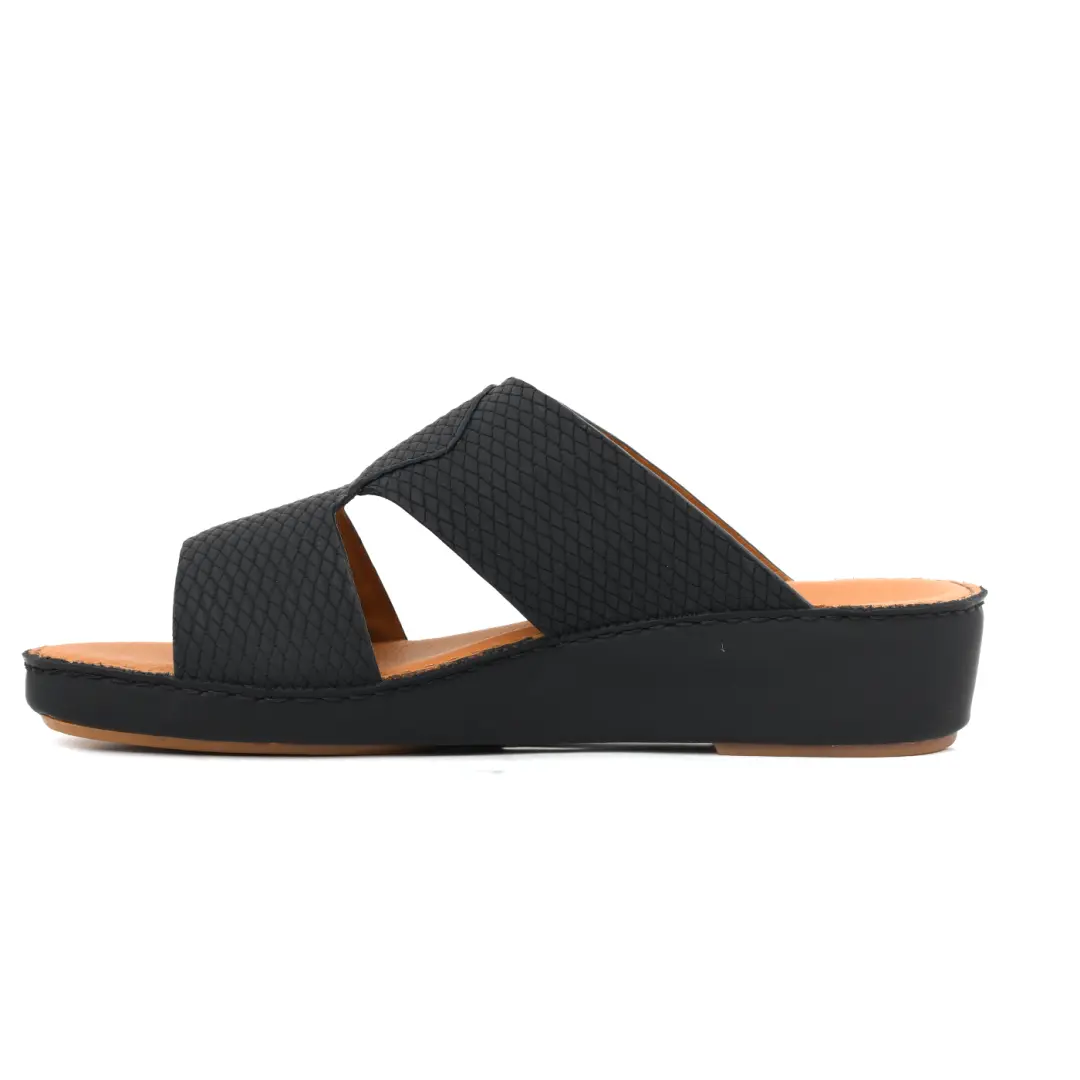 Crown Style Leather Arabic Sandal