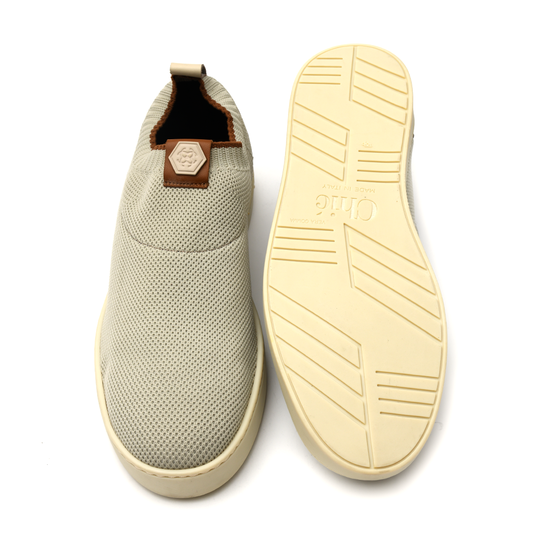 Italian Slip-On Knit Shoes
