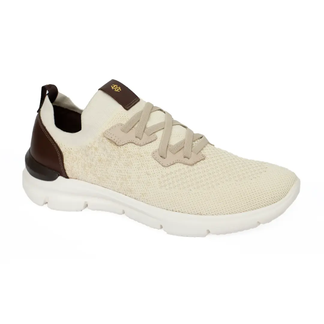 Smart-Casual Sneakers In Knitted Upper