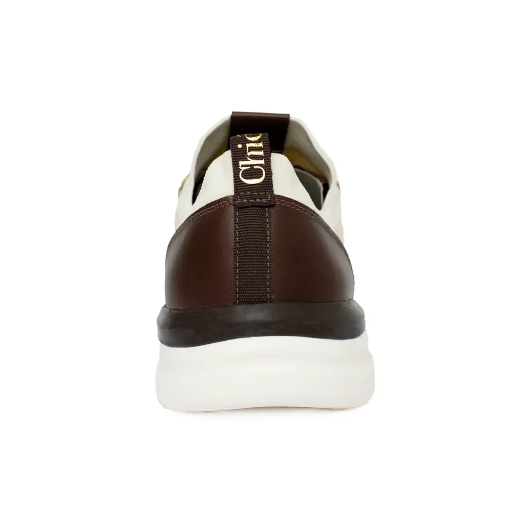 Smart-Casual Sneakers In Knitted Upper