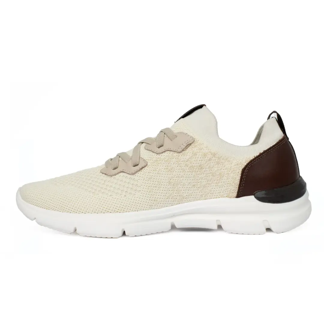 Smart-Casual Sneakers In Knitted Upper