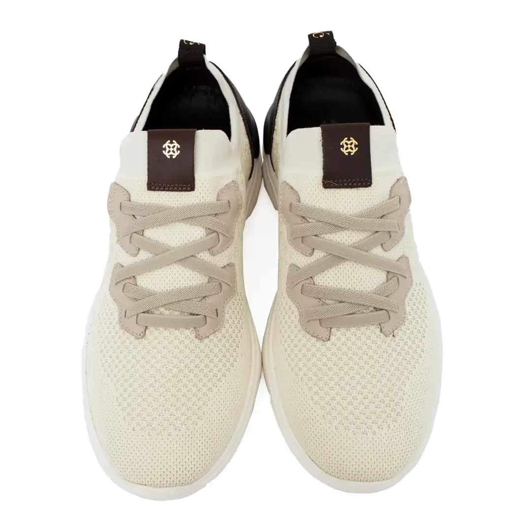 Smart-Casual Sneakers In Knitted Upper
