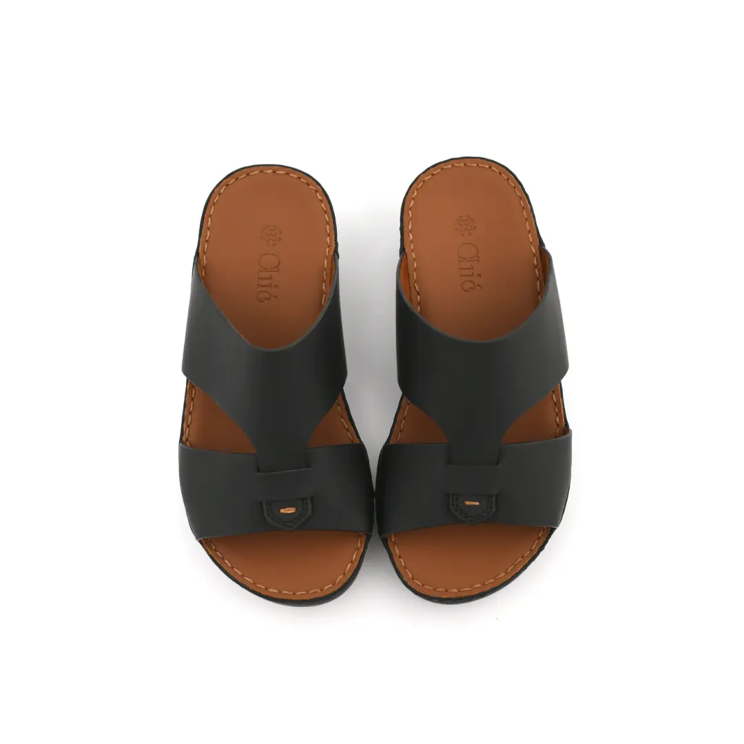 Kids Nappa Leather Slippers