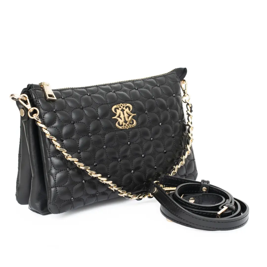 Multi-Use Bag With Real Swarovski Stones