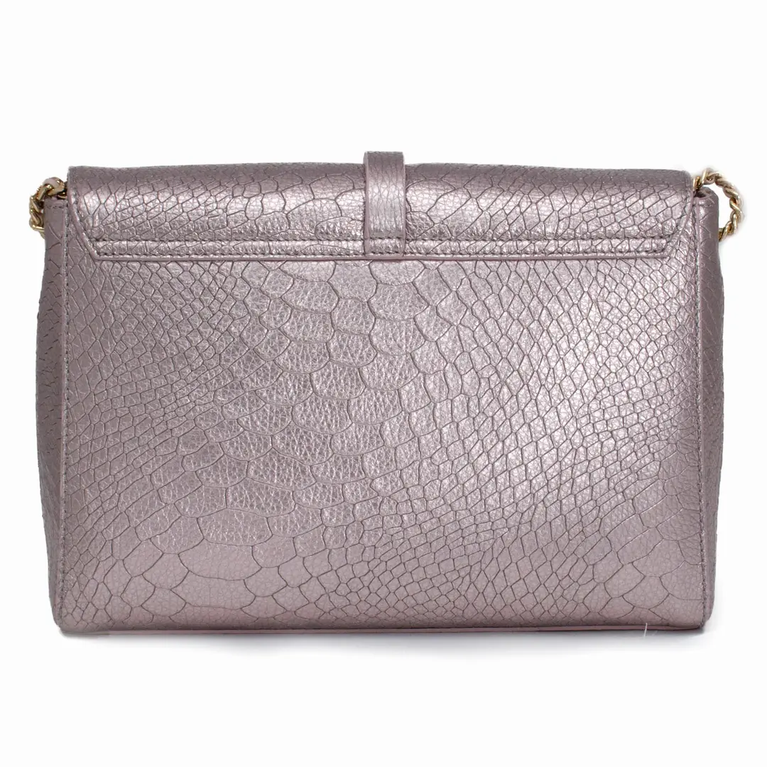Snake Leather Shoulder Bag