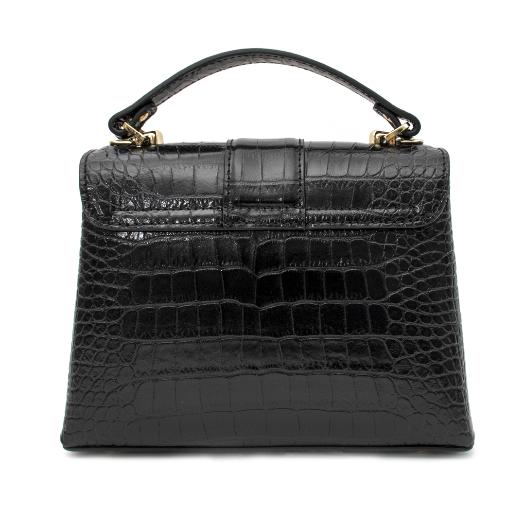 Premium Croco Print Leather Handbag for Women