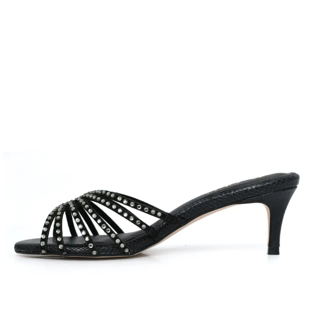 Exquisite Kitten Heel Slippers by Chic