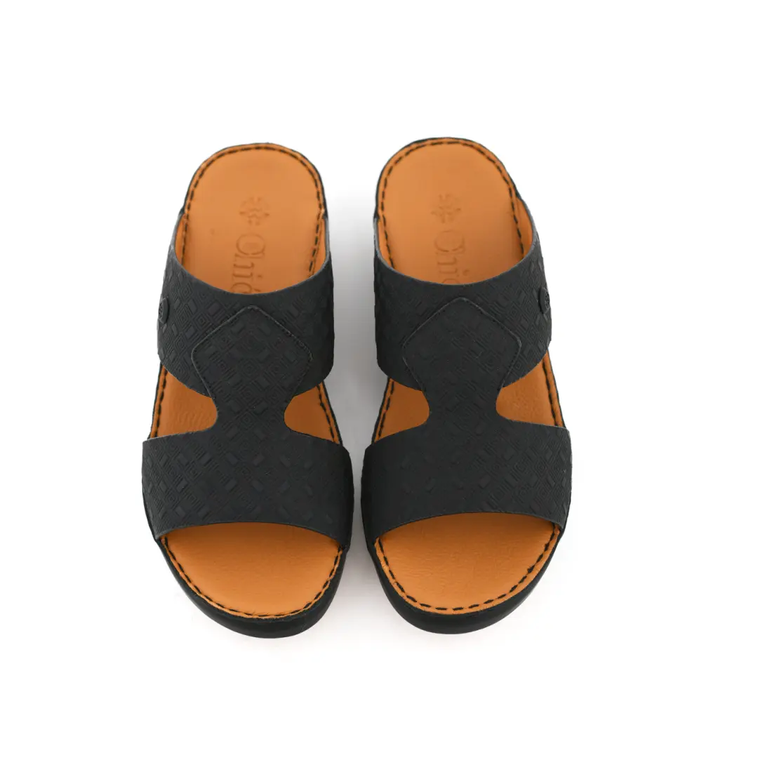 Modern Elegant Leather Slippers for Men