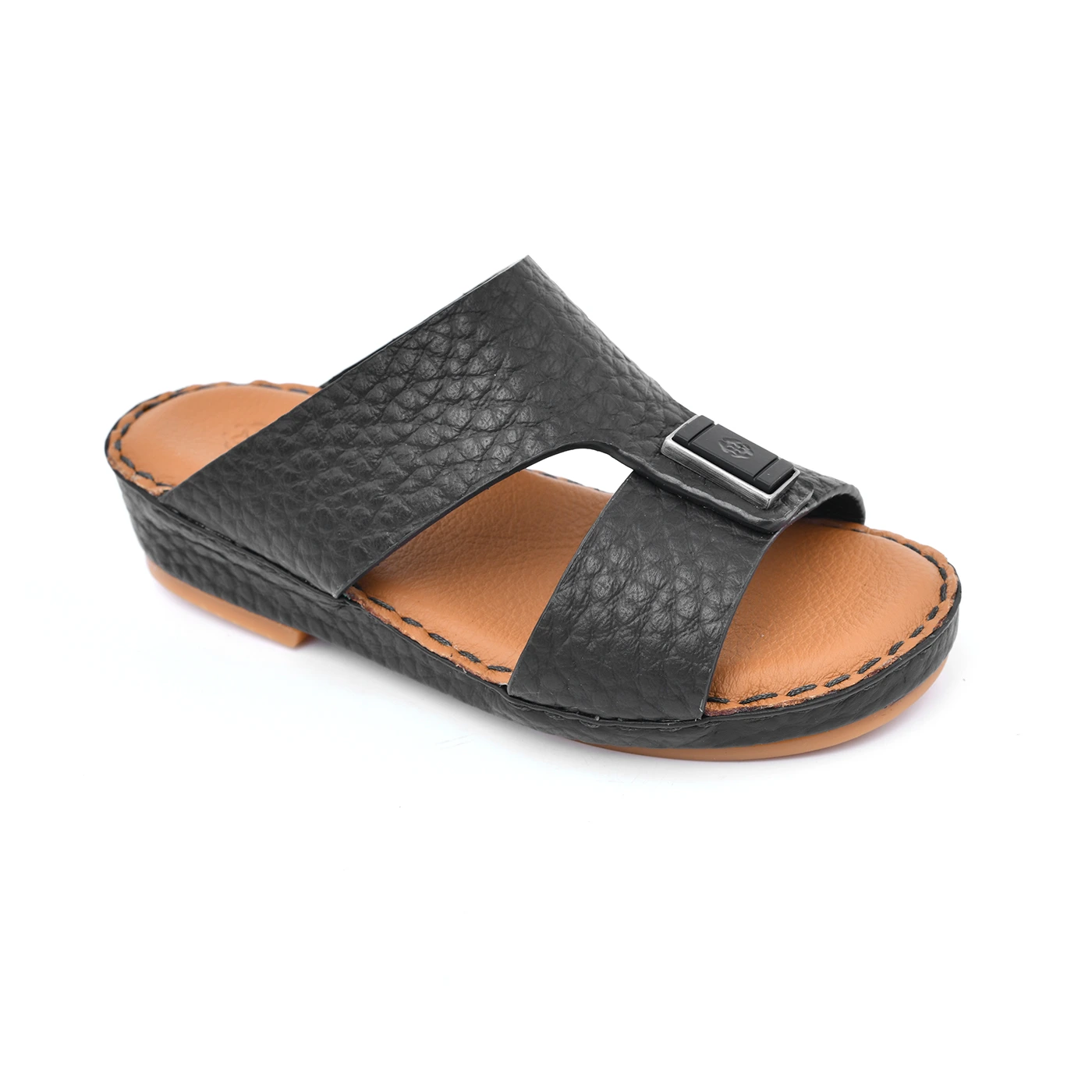 Genuine Soft-Grain Calf Leather Kids Sandals