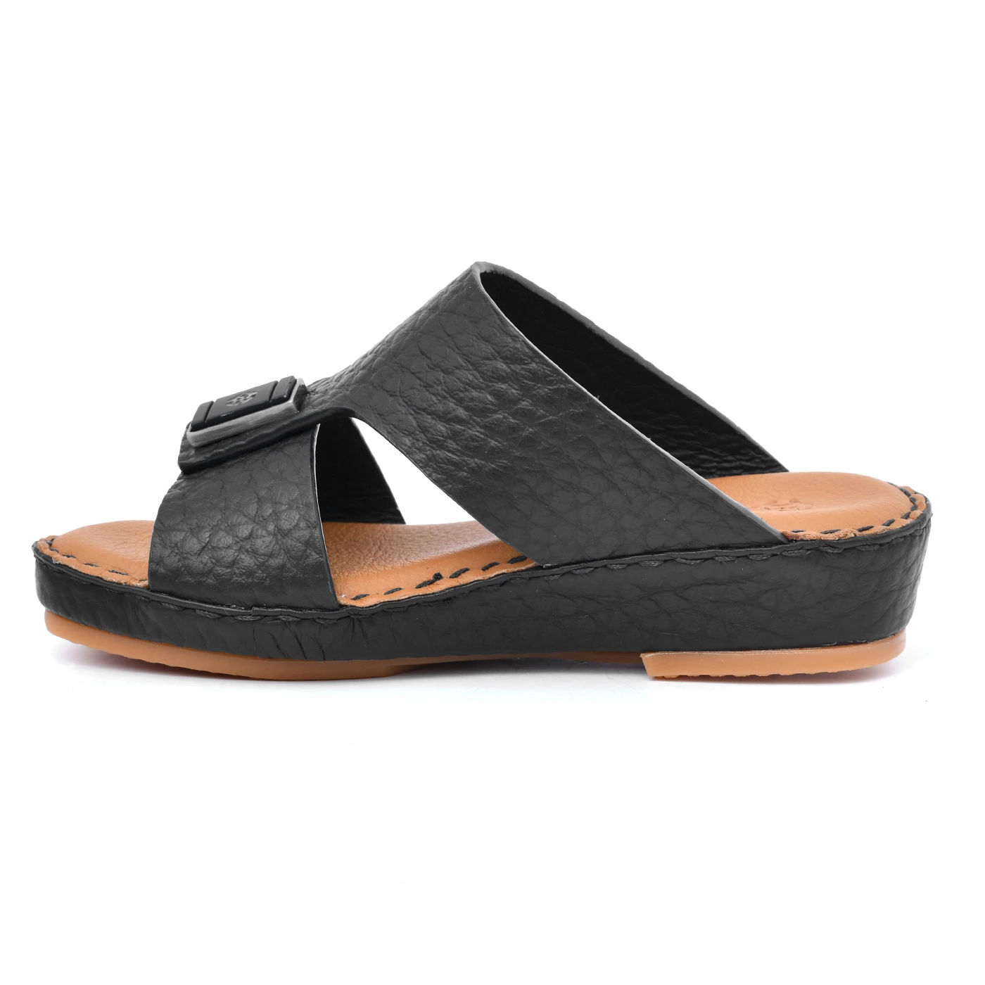 Genuine Soft-Grain Calf Leather Kids Sandals