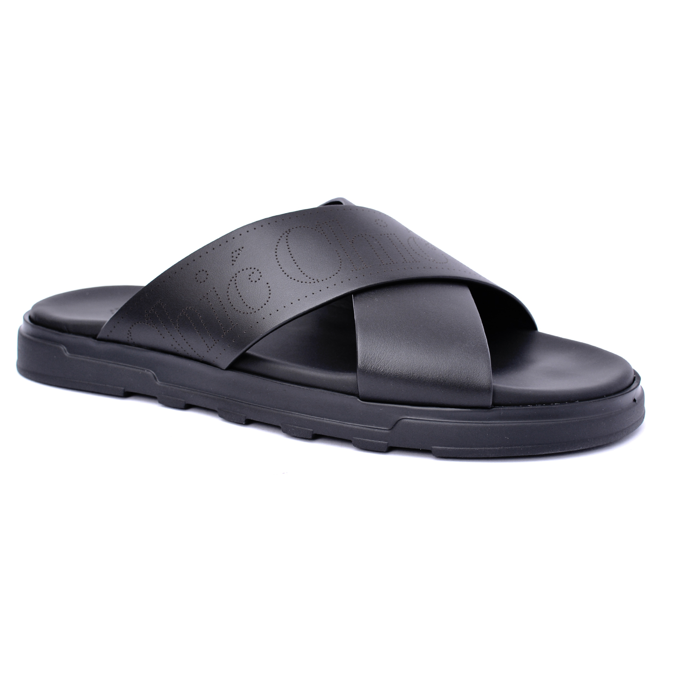 Latest design of men's flat slippers