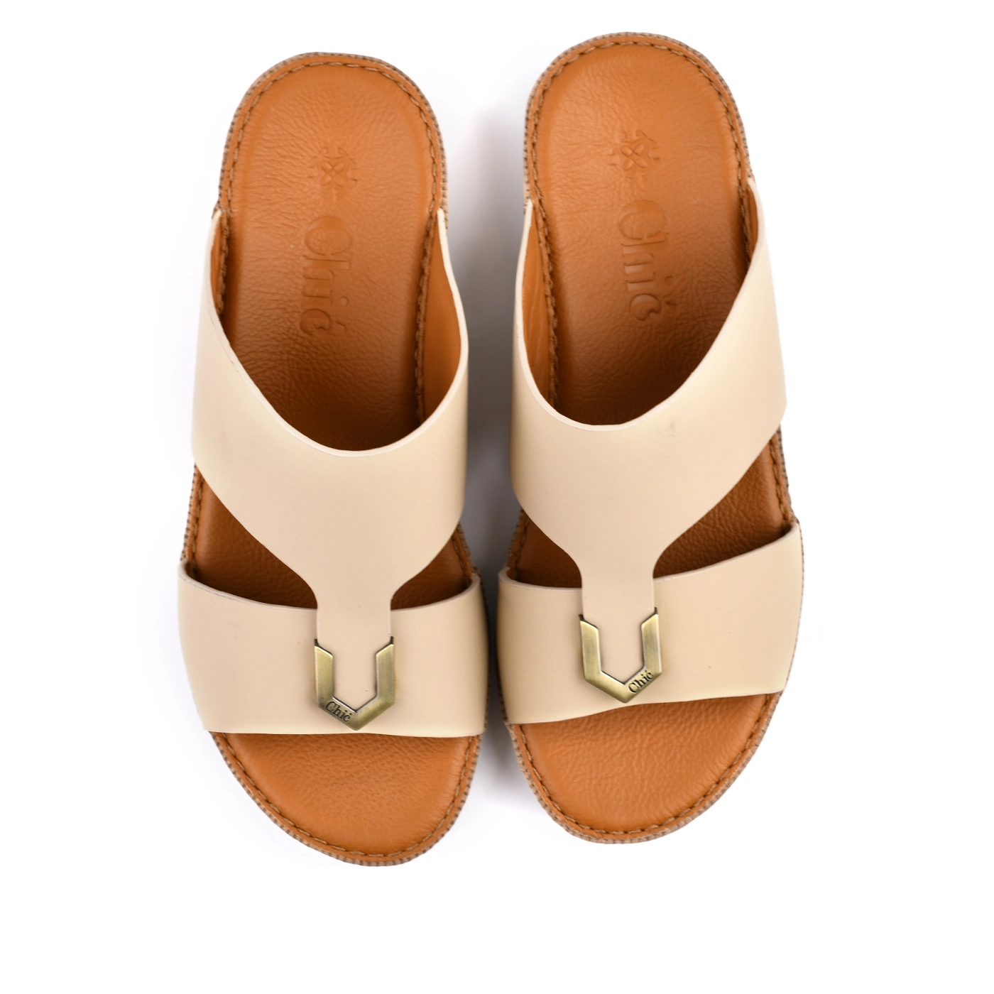 Latest Design Soft Leather Arabic Sandals by Chic