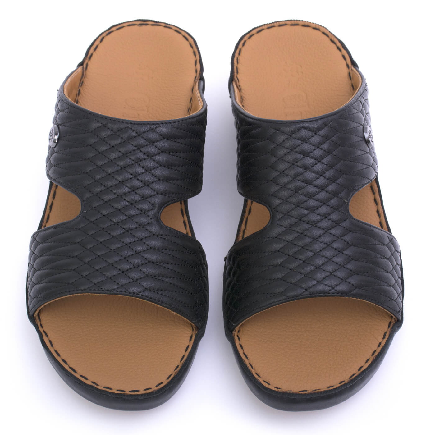 Chic Leather Arabic Sandals
