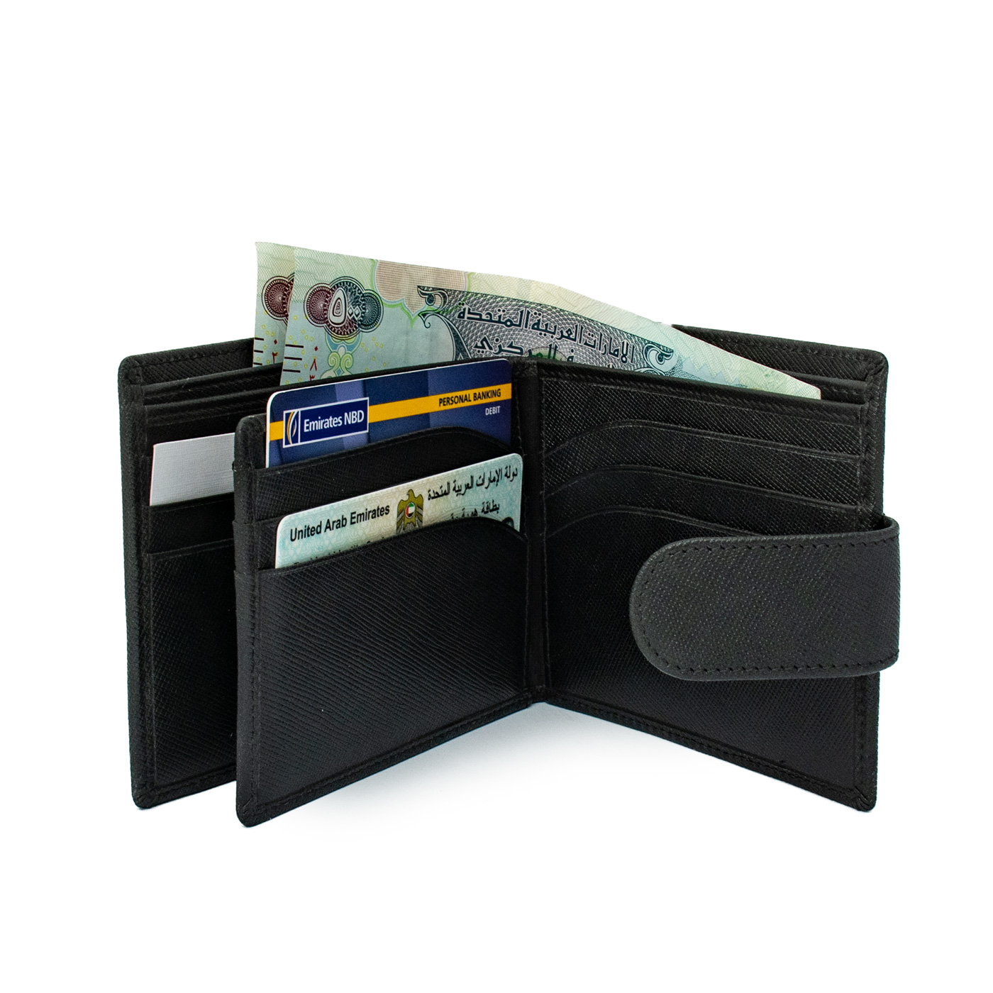 Chic Trendy Bi-fold Leather Wallet