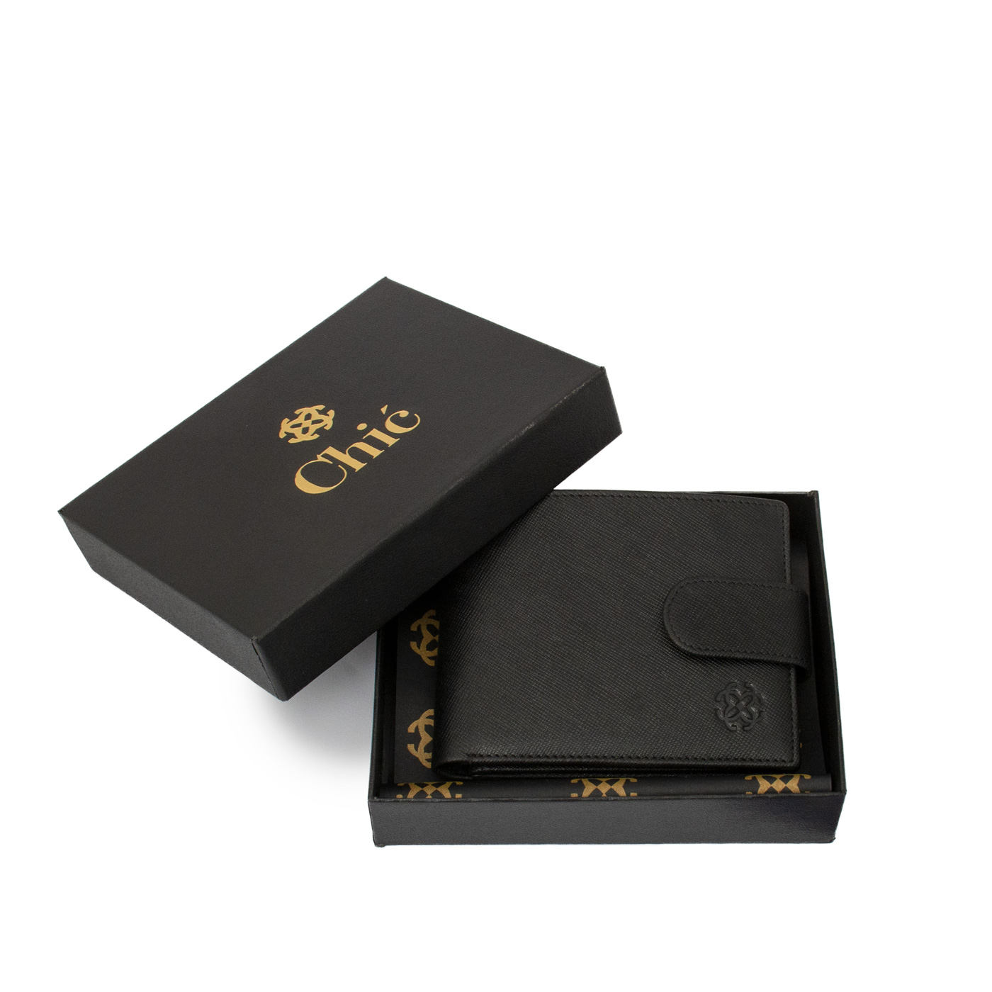 Chic Trendy Bi-fold Leather Wallet