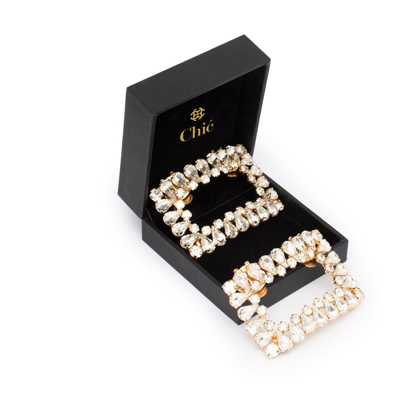 Gold Plated Crystal Chic Jewels